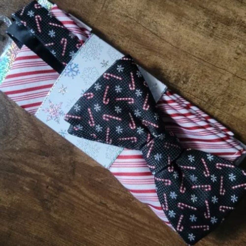 NWT Knotty and Nice Holiday Themed Bow Tie Set
